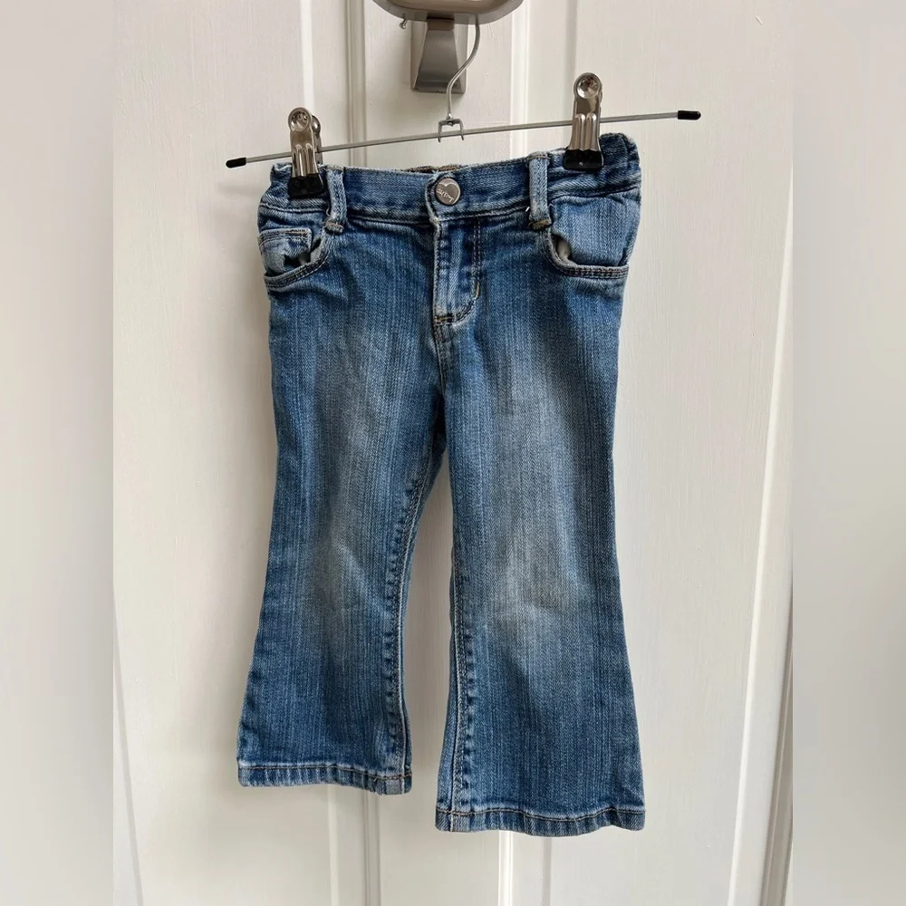 NWOT Old Navy 18-24M Stretch Boot Cut Blue Jeans Boys/Girls Pants